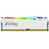 Memoria RAM Kingston FURY Beast RGB DDR5, 5600MHz, 16GB, Non-ECC, CL40, XMP, Blanco  1
