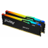 Memoria RAM Kingston FURY Beast Black RGB DDR5, 4800MHz, 32GB, CL32, XMP/EXPO