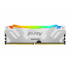 Memoria RAM Kingston FURY Renegade RGB DDR5, 6400MHz, 32GB, CL32, XMP, Blanco   2