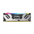 Kit Memoria RAM Kingston Fury Renegade RGB DDR5, 7200MHz, 32GB - 2 x 16GB, CL38, XMP, Plata