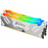Kit Memoria RAM Kingston Fury Renegade RGB DDR5, 7200MHz, 32GB (2 x 16GB), On-Die ECC, CL38, XMP, Plata/Blanco  1