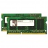 Kit Memoria RAM Kingston DDR3, 1333MHz, 8GB (2 x 4GB), CL9, Non-ECC, SO-DIMM, Single Rank x8  1
