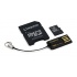 Kingston 4GB Multi Kit / Mobility Kit Clase 4, incl. Tarjeta microSDHC con Adaptadores SD y USB  2