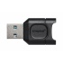 Kingston Lector de Memoria MobileLite Plus, microSD, USB A 3.0, Negro  1