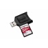 Memoria Flash Kingston Canvas React Plus, 256GB SDXC UHS-II Clase 10, con Adaptador USB  2