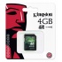 Memoria Flash Kingston, 4GB SDHC Clase 10 SD10V/4GB  3