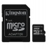 Memoria Flash Kingston, 32GB microSDHC Clase 10, con Adaptador  1