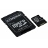Memoria Flash Kingston, 128GB microSDXC Clase 10 UHS-I, con Adaptador SD  1