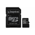 Memoria Flash Kingston, 16GB microSDHC Clase 10 UHS-I , con Adaptador SD  2