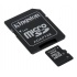 Memoria Flash Kingston, 16GB microSDHC Clase 4, con Adaptador  3