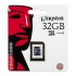 Memoria Flash Kingston, 32GB microSDHC Clase 4  3