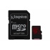 Memoria Flash Kingston, 128GB microSDXC UHS-I U3 Clase 3, con Adaptador SD  2