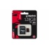 Memoria Flash Kingston, 128GB microSDXC UHS-I U3 Clase 3, con Adaptador SD  3