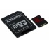 Memoria Flash Kingston, 64GB microSDHC/SDXC UHS-I Clase 3, con Adaptador microSD  1
