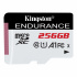 Memoria Flash Kingston High Endurance, 256GB MicroSD Clase 1  1