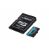 Memoria Flash Kingston Canvas Go! Plus, 128GB MicroSDXC UHS-I Clase 10, con Adaptador  2