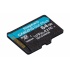 Memoria Flash Kingston Canvas Go! Plus, 64GB MicroSD UHS-I Clase 10 (U3)  2