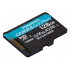 Memoria Flash Kingston Canvas Go! Plus, 128GB MicroSDXC UHS-I Clase 10, con Adaptador  3