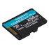 Memoria Flash Kingston Canvas Go Plus, 256GB MicroSD UHS-I Clase 10  2