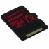 Memoria Flash Kingston Canvas React, 256GB MicroSDXC USH-I Clase 10, con Adaptador  2