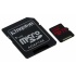 Memoria Flash Kingston Canvas React, 64GB MicroSDXC UHS-I Clase 10, con Adaptador  2