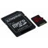 Memoria Flash Kingston Canvas React, 64GB MicroSDXC UHS-I Clase 10, con Adaptador - Imagen adicional 1