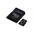 Memoria Flash Kingston Canvas Select Plus, 16GB MicroSDXC UHS-I Clase 10, 3 Piezas, con Adaptador  3