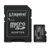 Memoria Flash Kingston Canvas Select Plus Gen3, 256GB MicroSD UHS-I Clase 10, con Adaptador