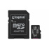 Memoria Flash Kingston SDCS3/64GB, 64GB MicroSDXC UHS-I Clase 10, con Adaptador  1