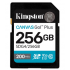 Memoria Flash Kingston SDG4/256GB, 256GB SD UHS-I Clase 10, con Adaptador  1