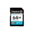 Memoria Flash Kingston Canvas Go! Plus, 64GB SDXC UHS-I Clase 10