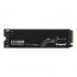 SSD Kingston SKC3000S/512GBK NVMe, 512GB, M.2, PCI Express 4.0, 3900 MB/s Escritura, 7000 MB/s Lectura