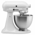 KitchenAid Batidora K45SSWH, 250W, 10 Velocidades, Blanco
