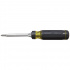 Klein Tools Desarmador con Matraca y Puntas 32305, 1/4" x 1 - 4", 15 Piezas, Negro/Amarillo  6