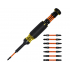 Klein Tools Desarmador Plano 32315, 7 Piezas