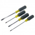 Klein Tools Juego de Desarmadores 85105, 4 Piezas, Negro/Amarillo  2