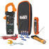 Klein Tools Multímetro Digital de Gancho CL320KIT, 600V, Negro/Naranja - incluye Kit de Prueba Eléctrica  1