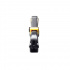 Klein Tools Pinza Ponchadora VDV211-063, para RG58/RG59/RG62/RG6/6Q/RG7/RG11, Negro/Amarillo  5