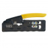 Klein Tools Pinza Ponchadora VDV226-107, RJ-11/RJ-12/RJ-45, Negro/Amarillo  1