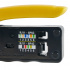 Klein Tools Pinza Ponchadora VDV226-107, RJ-11/RJ-12/RJ-45, Negro/Amarillo  3