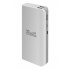 Cargador Portátil Klip Xtreme con 2 USB Potenza, 12.000mAh, Gris/Blanco