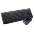 Kit de Teclado y Mouse Klip Xtreme KCK-350S, Inalámbrico, USB, Negro  1