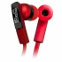 Klip Xtreme Audífonos con Micrófono BeatBuds KHS-220, Alámbrico, 3.5mm, 1.2 Metros, Negro/Rojo  1