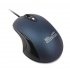 Mouse Klip Xtreme Óptico ClickQuiet, Alámbrico, USB, 1600DPI, Negro/Azul  2