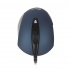 Mouse Klip Xtreme Óptico ClickQuiet, Alámbrico, USB, 1600DPI, Negro/Azul  3