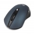 Mouse Klip Xtreme Óptico GhosTouch, RF Inalámbrico, 1600DPI, Negro/Azul  1