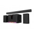 ﻿Klip Xtreme Barra de Sonido Zaffire, Bluetooth, Alámbrico/Inalámbrico, 5.1 Canales, 300W RMS, USB, Negro  1