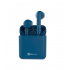 Klip Xtreme Audífonos Intrauriculares con Micrófono TwinTouch, Inalámbrico, Bluetooth, USB-C, Azul  1
