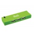 Klip Xtreme Hub KUH-400G USB 2.0 de 4 Puertos, 480 Mbit/s, Verde  1