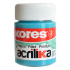 Kores Pintura Acrílica para Arte, 20ml, Turquesa, 12 Piezas  2